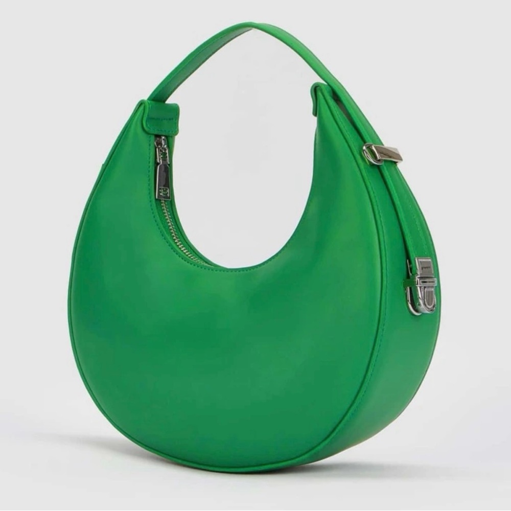 Minimalist Zipper Hobo Bag